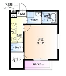 フジパレス大物公園II番館の物件間取画像